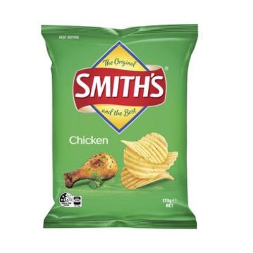 Smith's Crinkle Cut Chips Chicken 170g