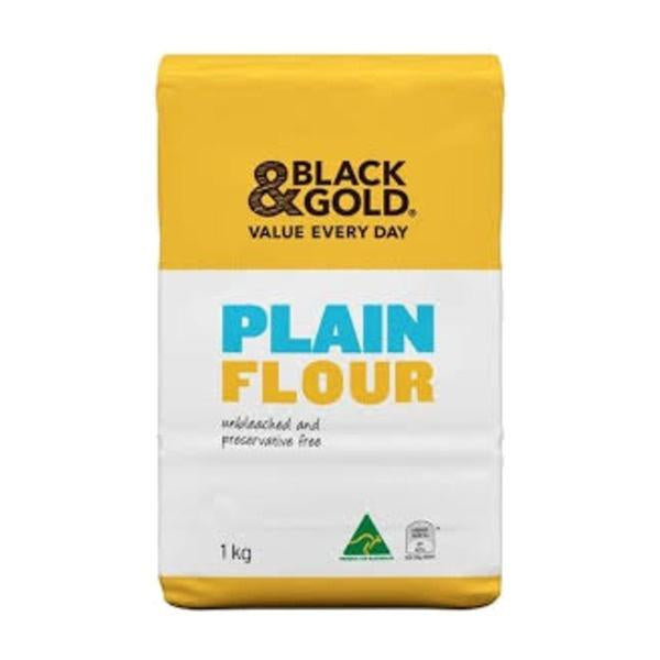 Black & Gold Plain Flour 1kg