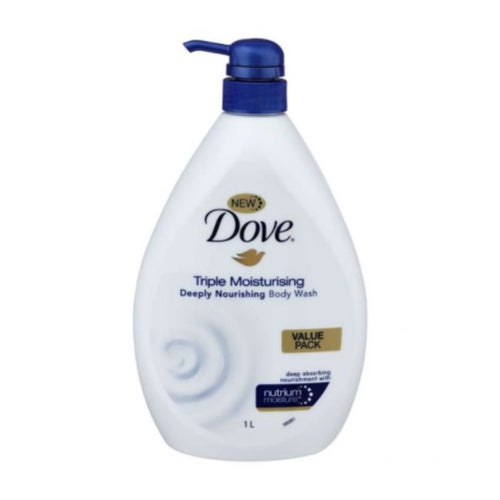 Dove Body Wash Triple Moisturising 1L