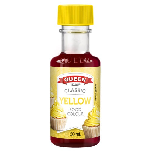 Queen Yellow Food  Colour 50ml