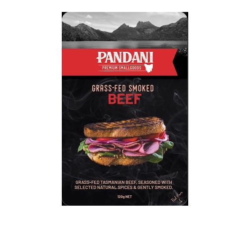 Pandani Select Grass-Fed Smoked Beef 120 gm