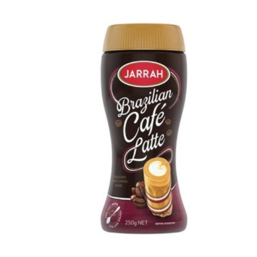 Jarrah Brazilian Cafe Latte Instant Coffee 250g