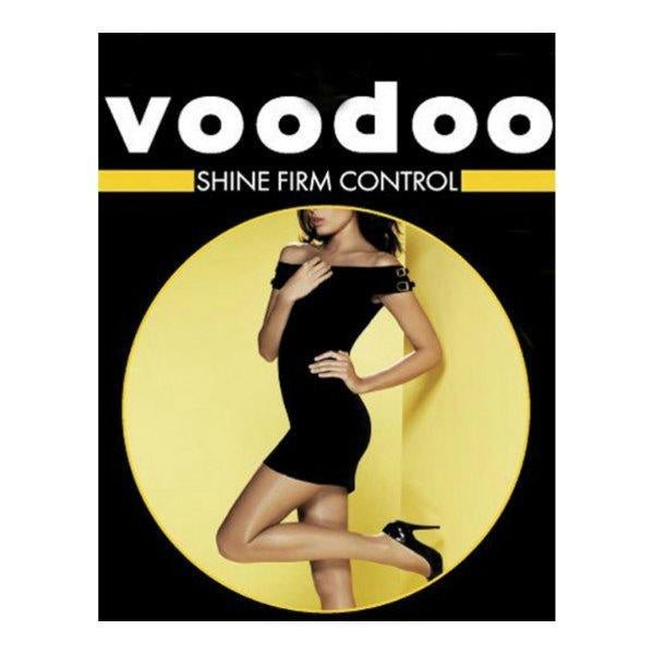 Voodoo Shine Firm Control Pantyhose - 3 Pack - Black Magic - Average