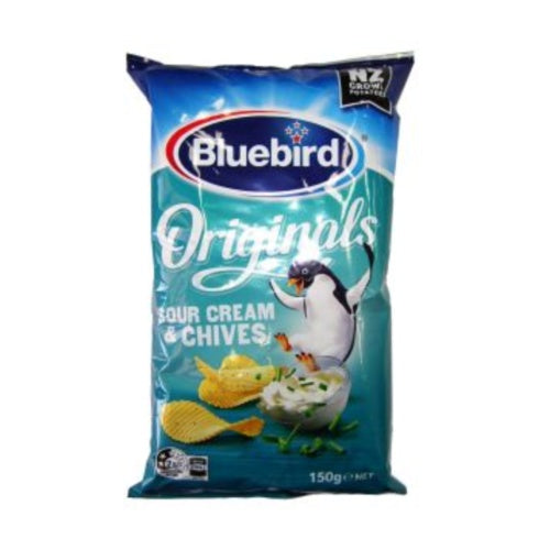 Bluebird Originals Sour Cream & Chives Chips 150g