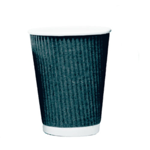 Noble Black Triple Wall Cup 12oz 25pk