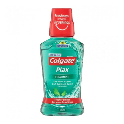 Colgate Plax Mouthwash Alcohol Free Freshmint 250ml