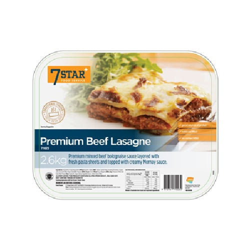 7 Star Premium Beef Lasagne 2.6kg