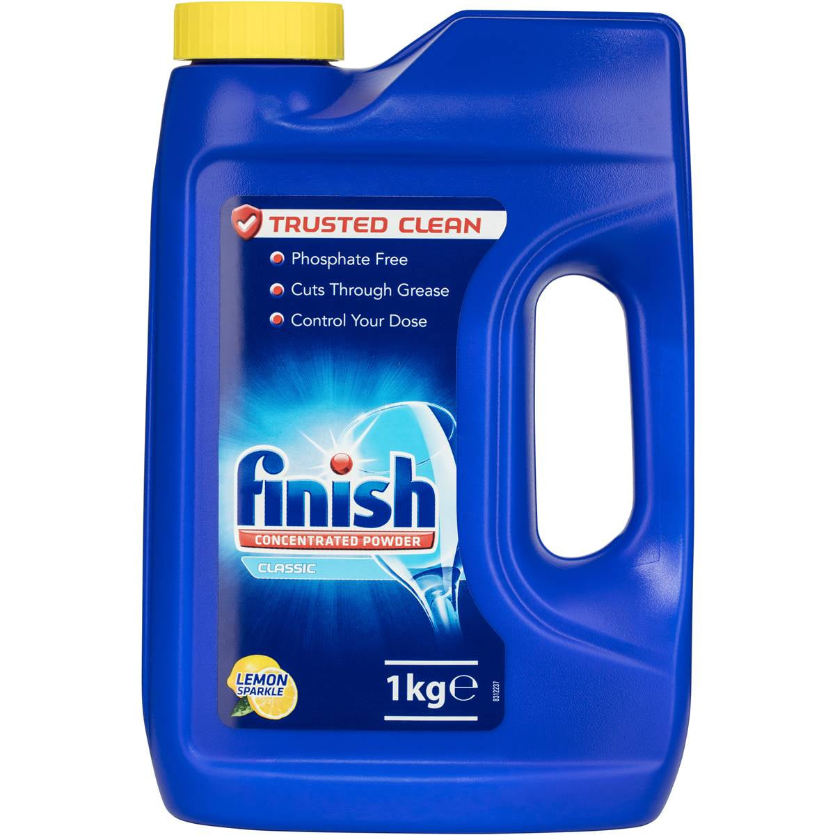 Finish Dishwash Powder Conc Lemon 1Kg