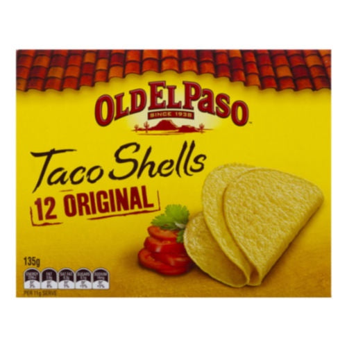 Old El Paso Taco Shells Original 12pk