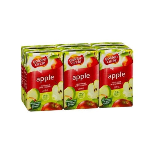 Golden Circle Apple Fruit Drink 6 x 250ml