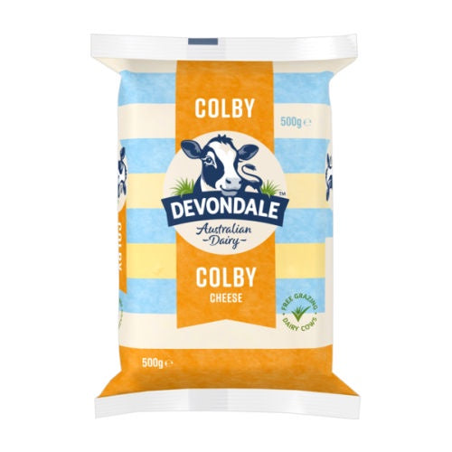 Devondale Colby Cheese 500g