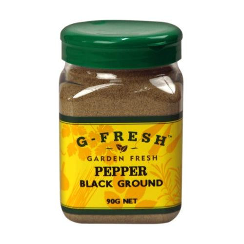 GFresh Ground Black Pepper 90g