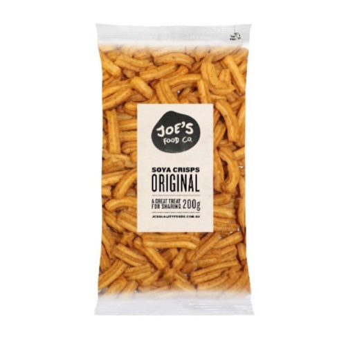 Joes Snacks Soya Crisps Original 200g