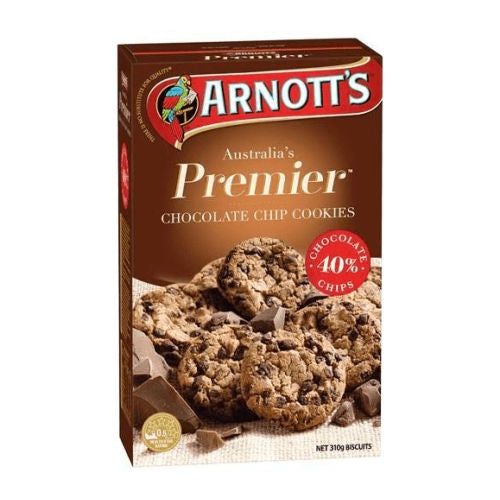 Arnotts Premier Chocolate Chip Cookies 310g