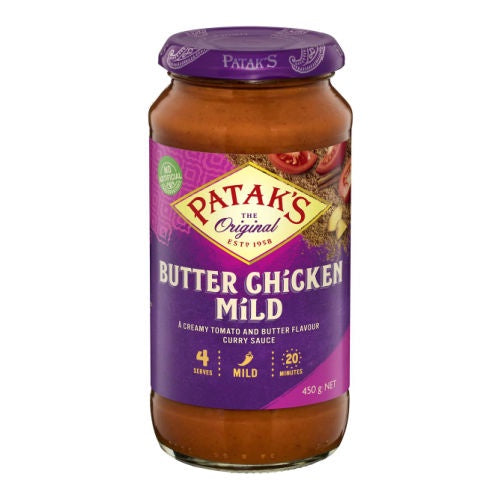 Patak's Mild Butter Chicken Simmer Sauce 450g