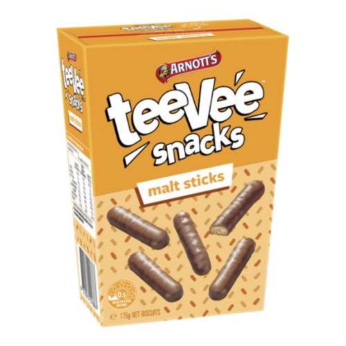 Arnotts TeeVee Snacks Malt Sticks 175g