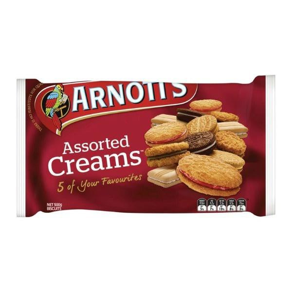 Arnotts Assorted Creams 500g