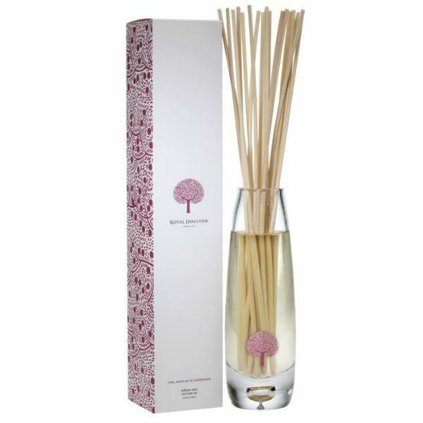 Royal Doulton Vase Diffuser - Rose, Sweet Pea & Sandalwood - 500 ml