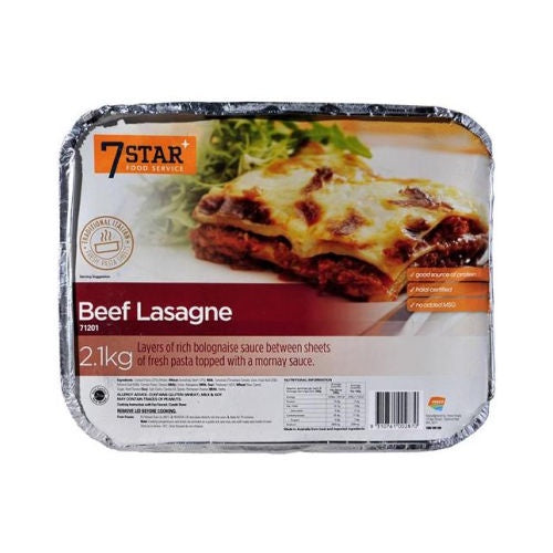 7 Star Beef Lasagne 2.1kg