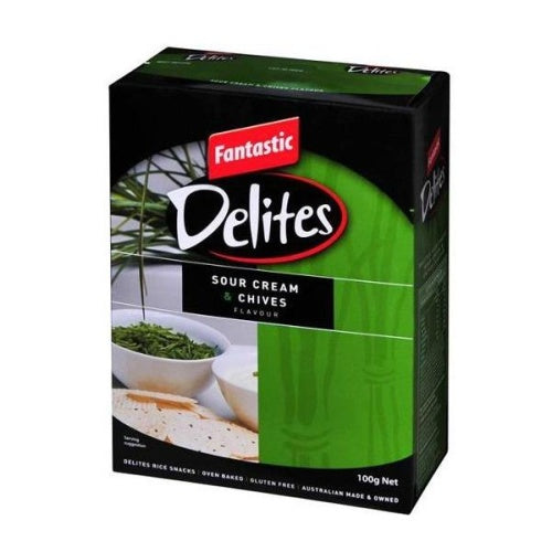 Fantastic Delites Sour Cream & Chives 100g