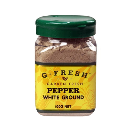 GFresh Ground White Pepper 100g