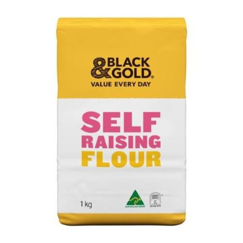 Black & Gold Self Raising Flour 1kg