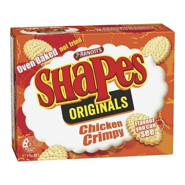 Arnotts Chicken Crimpy Shapes 175g