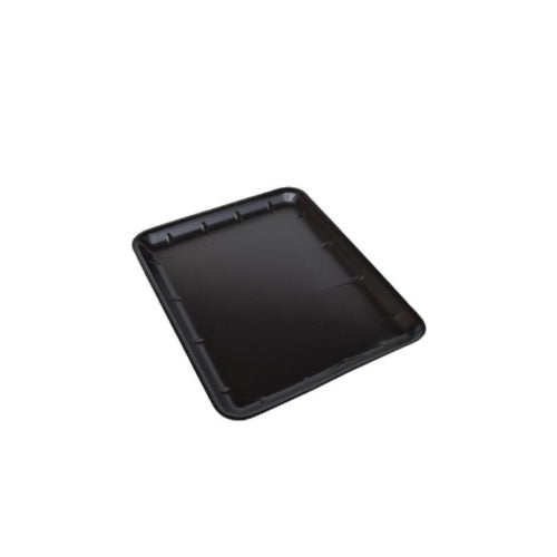 Foam Tray Black Shallow 7"x 5" 10pk