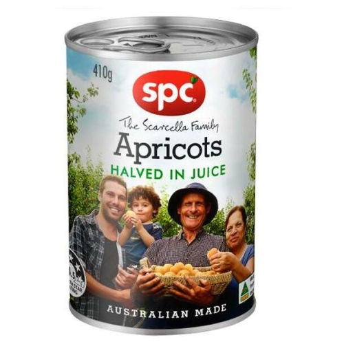 SPC Apricot Halves in Juice 410g