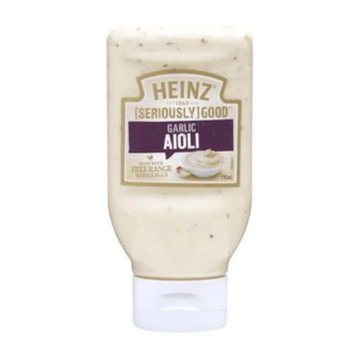 Heinz Seriously Good Garlic Aioli 295ml