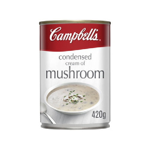 Campbells Cream of Mushroom Soup 420g