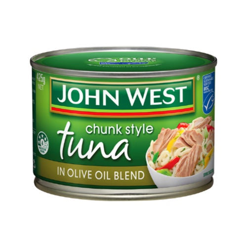 John West Tuna in Olive Oil Blend 425g