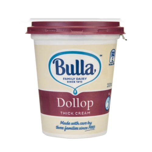 Bulla Dollop Thick Cream 200ml