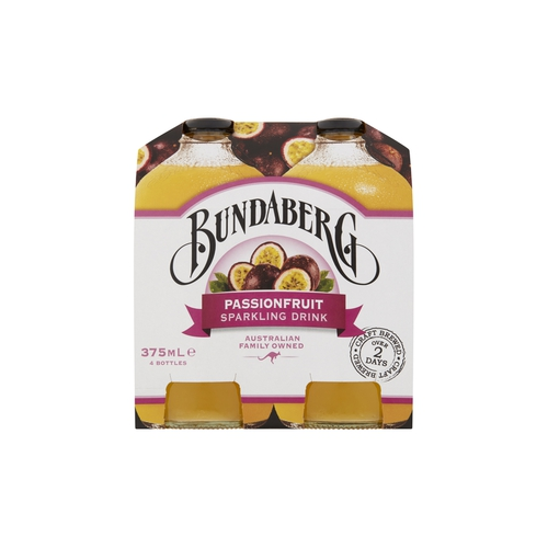 Bundaberg Passionfruit 375ml x 4 Pack