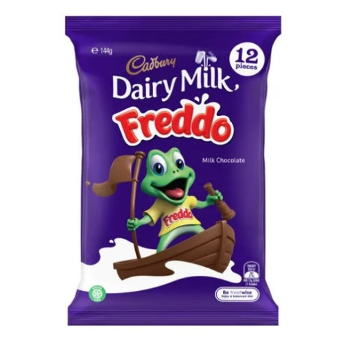 Cadbury Dairy Milk Chocolate Freddo Sharepack 12 pieces 144g