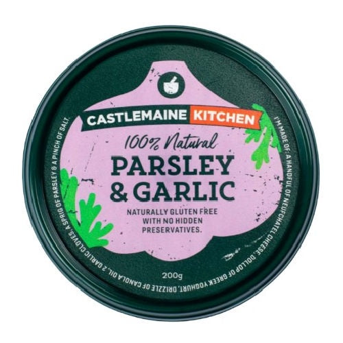 Castlemaine Kitchen Parsley & Garlic Dip 200g