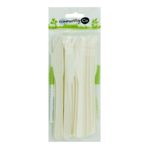 Community & Co  Plastic Knives 20pk