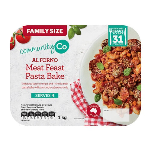 Community Co Meat Feast Pasta Bake 1kg