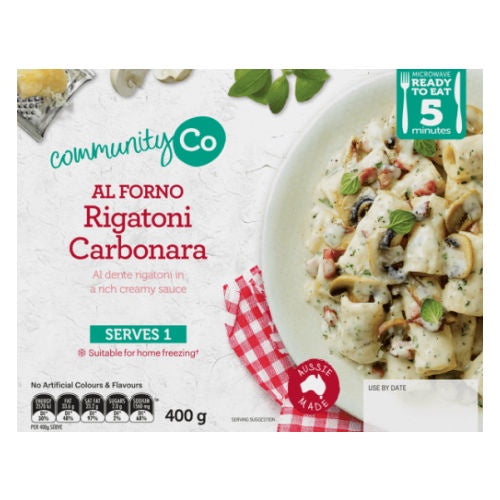 Community Co Rigatoni Carbonara 1kg