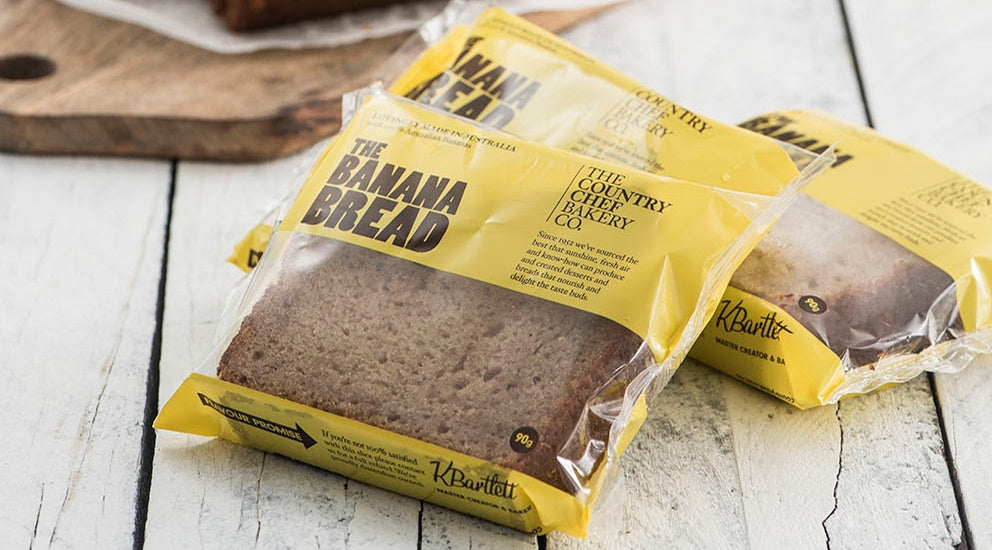 Country Chef Banana Bread Slice 90g