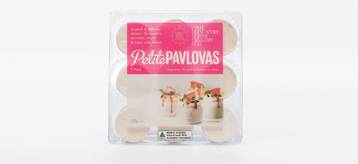 Country Chef Petite Pavlova 9 Pk