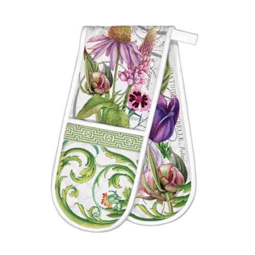 Michel Design Works Deborah's Garden Double Oven Glove