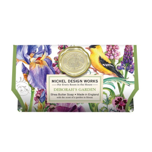 Michel Design Works Deborah's Garden Large Bath Soap Bar