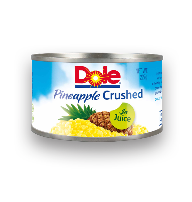 Dole Pineapple Crushed In Juice 227g