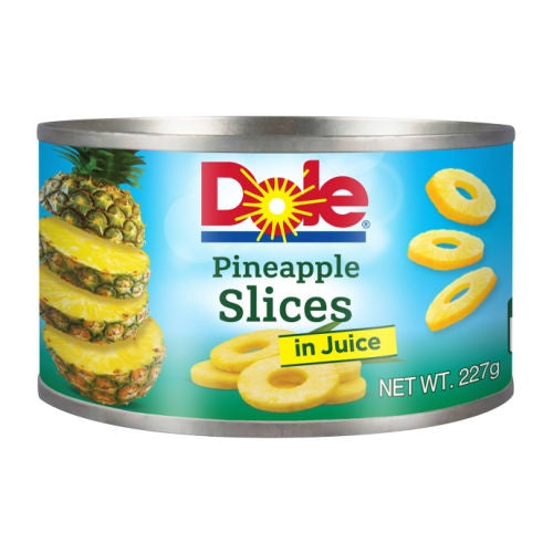 Dole Pineapple Slices in Juice 227g