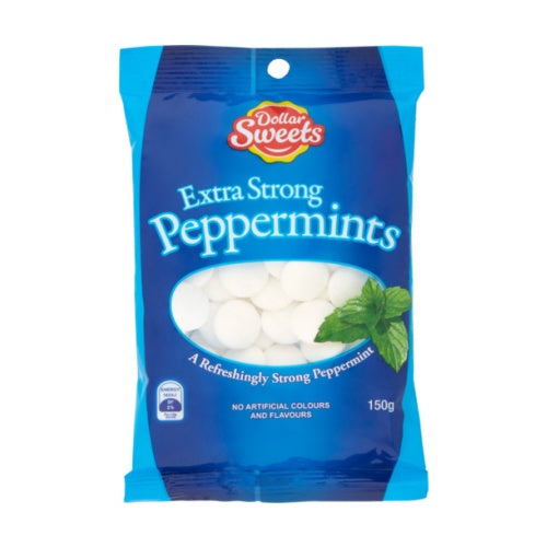 Dollar Extra Strong Peppermints 150g