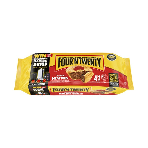 Four'n Twenty 4 Classic Meat Pies 700g