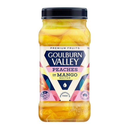 Goulburn Valley Peaches in Mango Nectar 700g