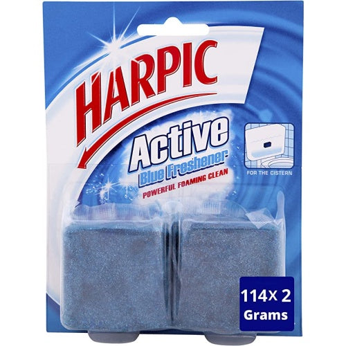 Harpic Active Blue Freshener 2pk