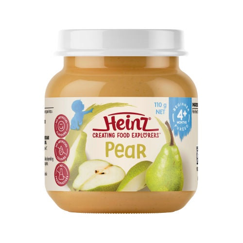 Heinz Baby Food Jar 4+ Months Pear 110g